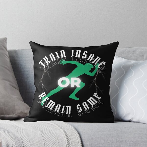 Artikelvorschau, Motivational, Inspirational, Fitness Quotes - Work Out - Running - Train Insane entworfen und verkauft von Chromatic-Art.