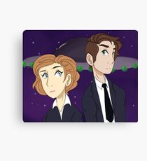 The Xfiles Canvas Print