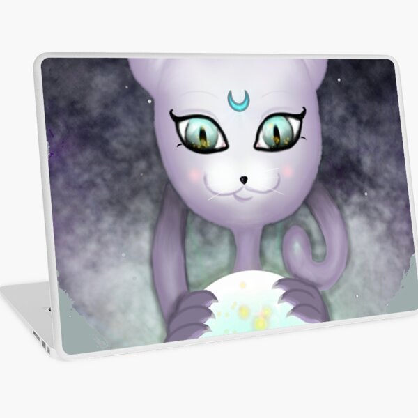 Mystic Miku | Crystal Ball | Close up Laptop Skin