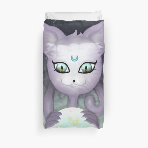 Mystic Miku | Crystal Ball | Close up Duvet Cover