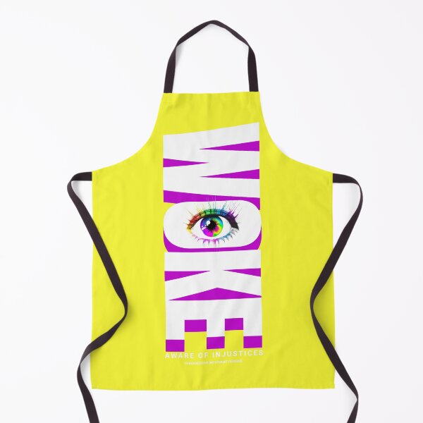 Item preview, PMD00871 Progressive Movement Designs Woke design shows you are woke and support progressive goals for progressive Democrats Independents and Bernie Sanders supporters LGBTQ Rainbow colors eye designed and sold by ProgressiveLeft.