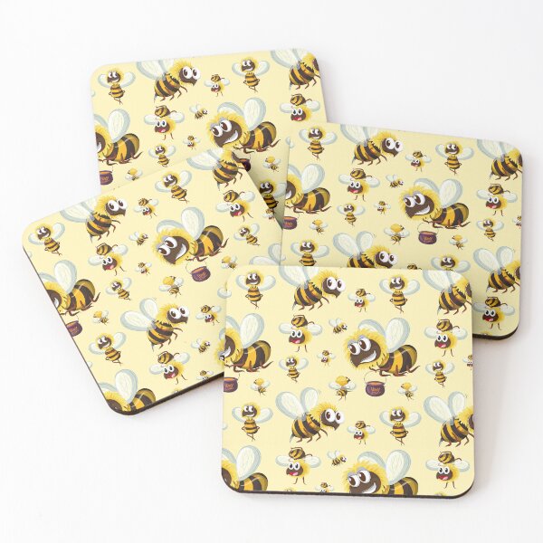 Item preview, Honey Lots Of Bees Pattern designed and sold by Binohshop.