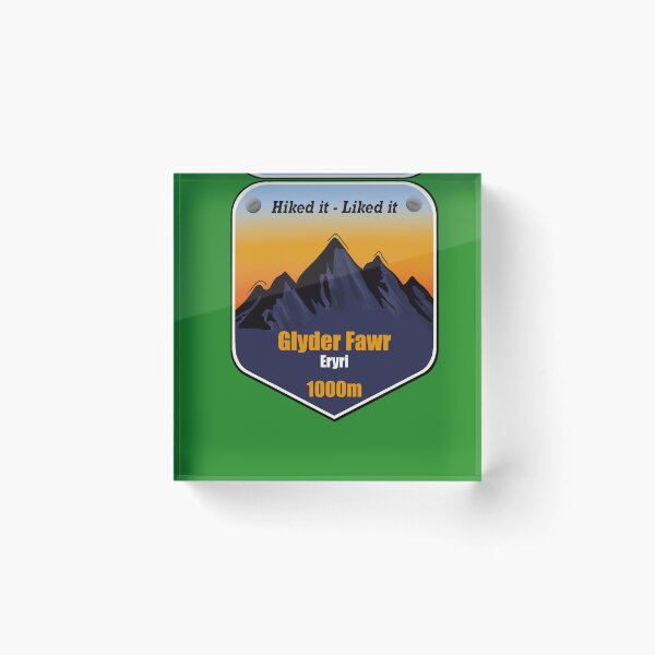 Item preview, Glyder Fawr Eryri snowdonia summit hiked designed and sold by SoulTrekking.