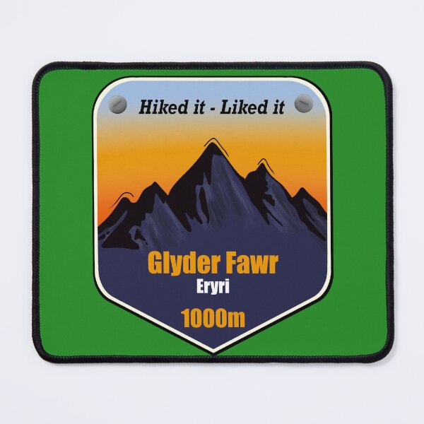 Item preview, Glyder Fawr Eryri snowdonia summit hiked designed and sold by SoulTrekking.