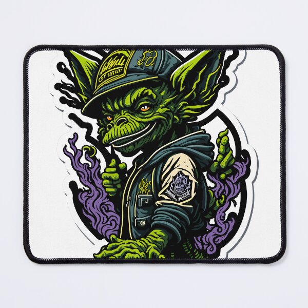 Item preview, Hip Hop funny Goblin smoking joint Bad Boy designed and sold by PhotoArtMC.