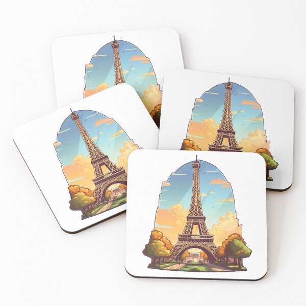 Item preview, Eiffel Tower sticker designed and sold by PAPER&PEXELS.