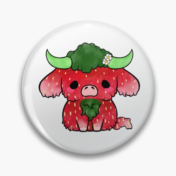 Item preview, Strawberry Cow designed and sold by BexBowStudio.