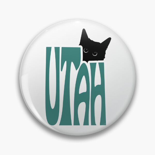 Item preview, Cat Loves Utah | State Pride Shirt for Pet Lovers designed and sold by GoblinBoutique.