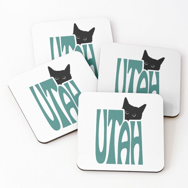 Artikelvorschau, Katze liebt Utah | State Pride Shirt für Haustierliebhaber entworfen und verkauft von GoblinBoutique.