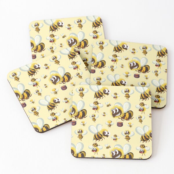 Item preview, Honey Lots Of Bees Pattern designed and sold by Binohshop.
