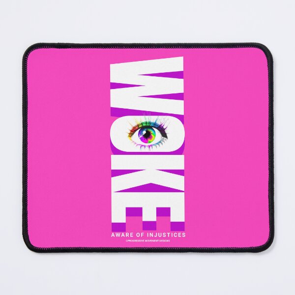 Item preview, PMD00872 Progressive Movement Designs Woke design shows you are woke and support progressive goals for progressive Democrats Independents and Bernie Sanders supporters designed and sold by ProgressiveLeft.