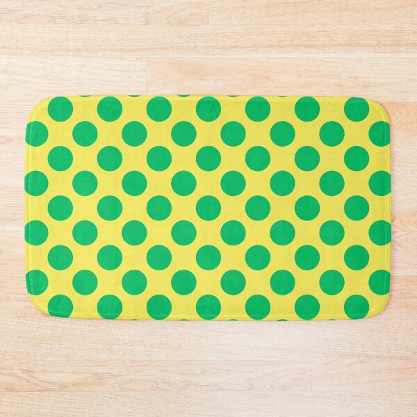 Item preview, Polka dots pattern,green,yellow designed and sold by cutecrazytshirt.
