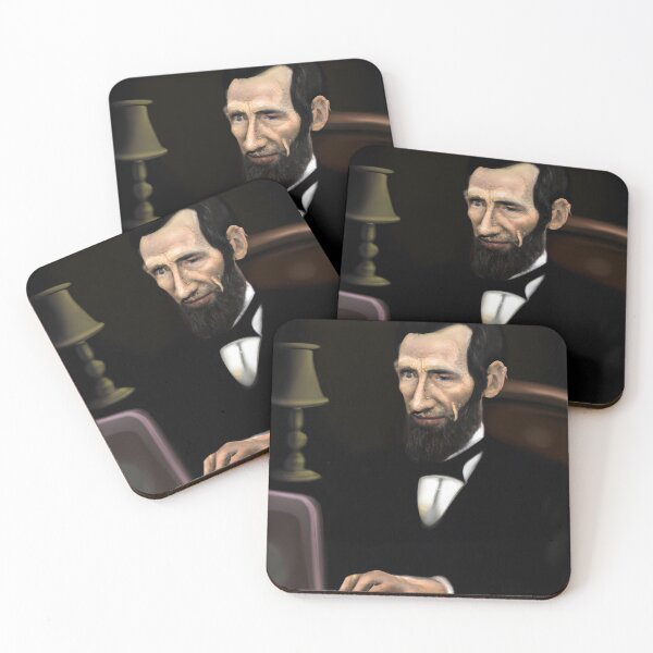 Item preview, Abraham Lincoln in the Digital Age: A Realistic Painting designed and sold by Zachzacharyzak.