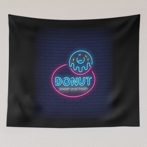 Item preview, Neon: Donuts Sweet and Fresh designed and sold by mturns57.