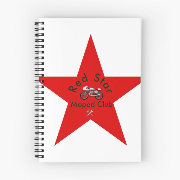 Item preview, Red Star Moped Club Socialist Communist  designed and sold by WeitLinke.
