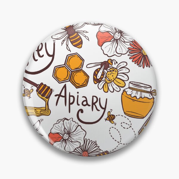 Item preview, Honey Lots Of Bees Pattern designed and sold by Binohshop.