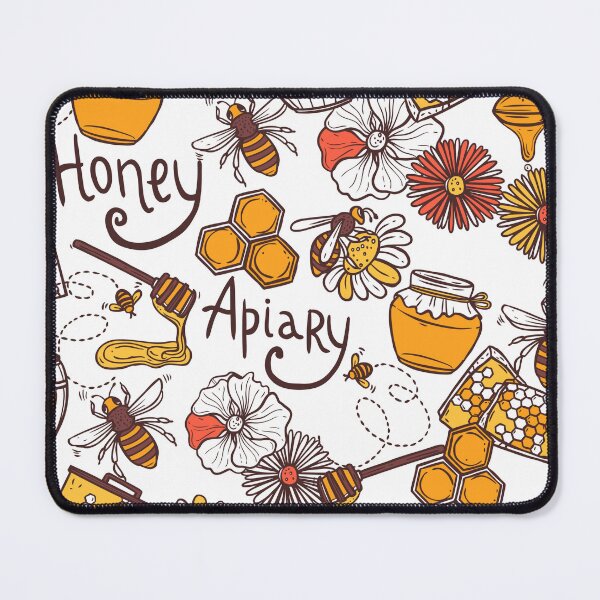Item preview, Honey Lots Of Bees Pattern designed and sold by Binohshop.