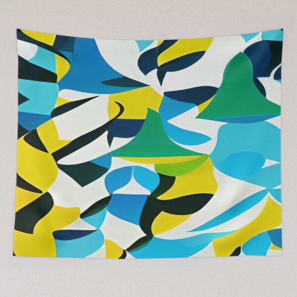 Item preview, Geometric Abstract Chaos Design Illustration designed and sold by deniselynnimage.