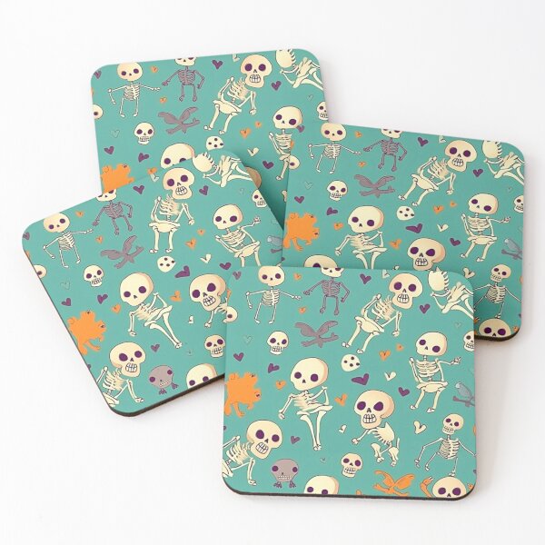 Item preview,  Funny Cartoon Skeleton Pattern Art Design #17 designed and sold by Pexelpanoramas.