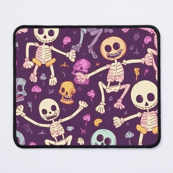 Item preview, Funny Cartoon Skeleton Pattern Art Design #18 designed and sold by Pexelpanoramas.