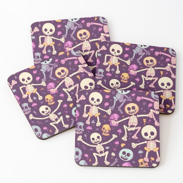 Item preview, Funny Cartoon Skeleton Pattern Art Design #18 designed and sold by Pexelpanoramas.
