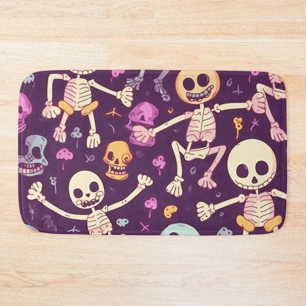 Item preview, Funny Cartoon Skeleton Pattern Art Design #18 designed and sold by Pexelpanoramas.