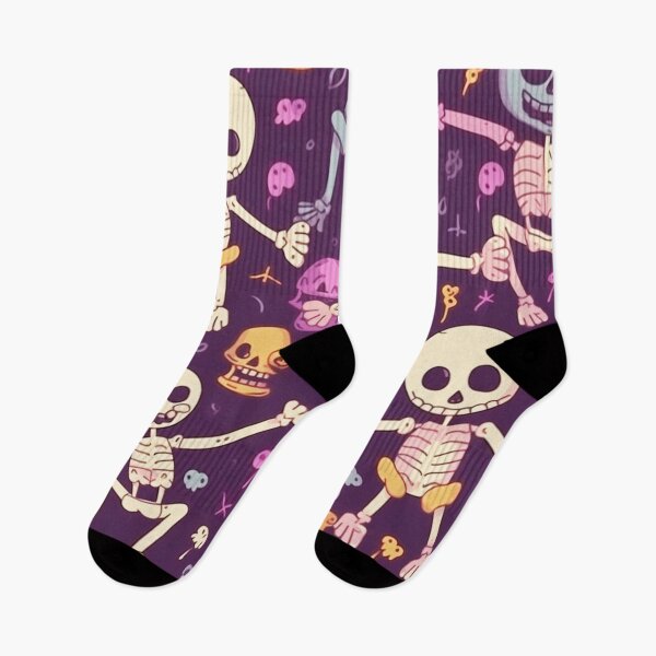 Item preview, Funny Cartoon Skeleton Pattern Art Design #18 designed and sold by Pexelpanoramas.