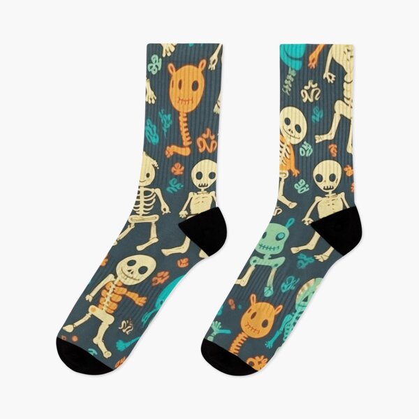 Item preview, Cute Cartoon Skeleton Pattern Art Design #19 designed and sold by Pexelpanoramas.