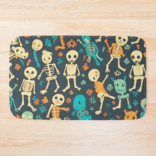 Item preview, Cute Cartoon Skeleton Pattern Art Design #19 designed and sold by Pexelpanoramas.