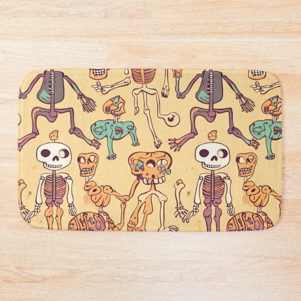 Item preview, Cute Cartoon Skeleton Pattern Art Design #20 designed and sold by Pexelpanoramas.