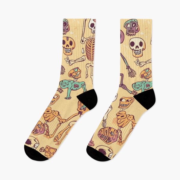 Item preview, Cute Cartoon Skeleton Pattern Art Design #20 designed and sold by Pexelpanoramas.