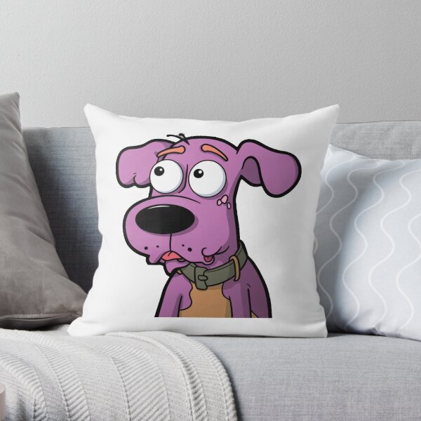 Scared dog pillow sale