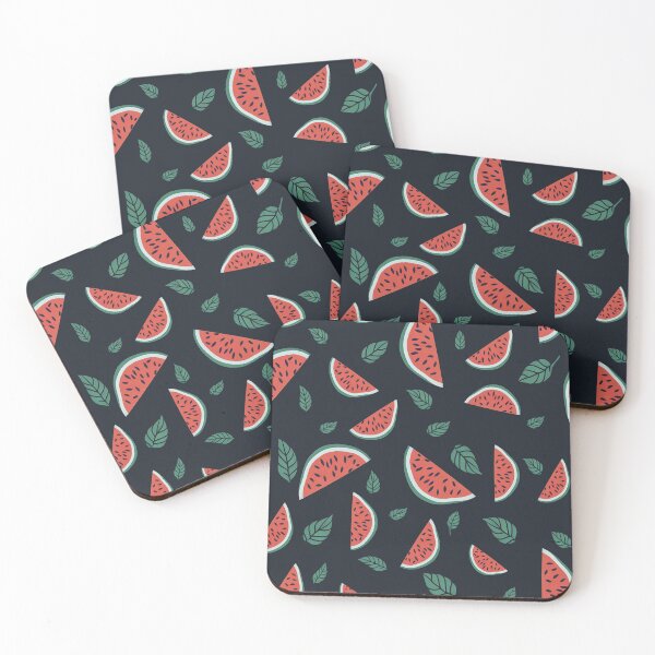 Item preview, Watermelon ans leaves pattern designed and sold by KenyCanales.