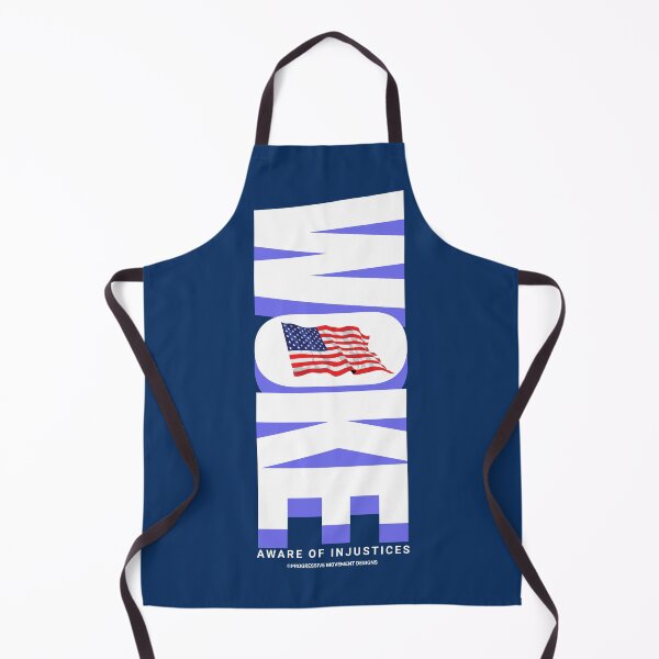 Item preview, PMD00875 Progressive Movement Designs Woke American Flag design shows you are woke and patriotic and support progressive goals for progressive Democrats Independents and Bernie Sanders supporters designed and sold by ProgressiveLeft.