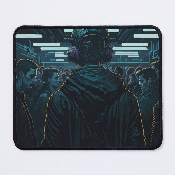 Item preview, Futuristic Cyberpunk Cityscape at Night - Digital Art designed and sold by Diegos-.
