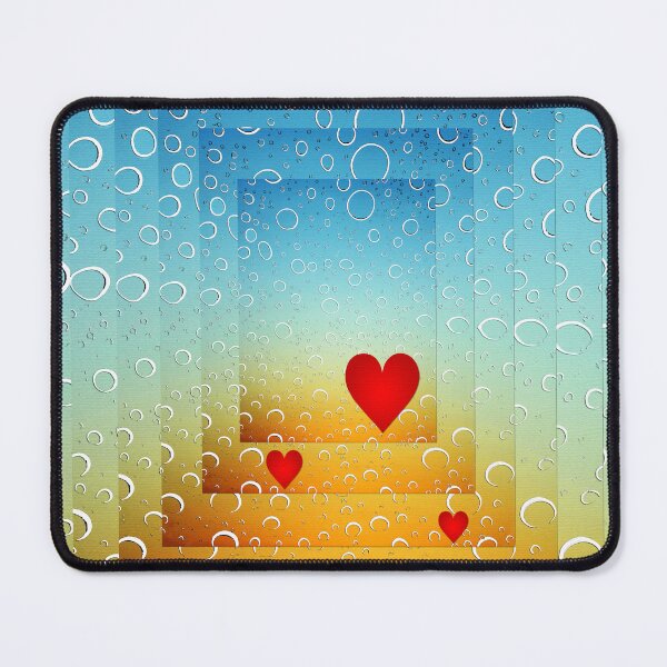 Item preview, Ascending Love Red Heart Love Art designed and sold by Sharon Cummings Art.