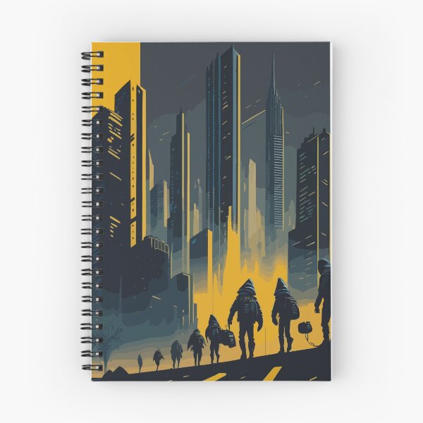 Artikelvorschau, Cyberpunk Walk - Futuristisches Neon-Stadtbild-Design entworfen und verkauft von Diegos-.
