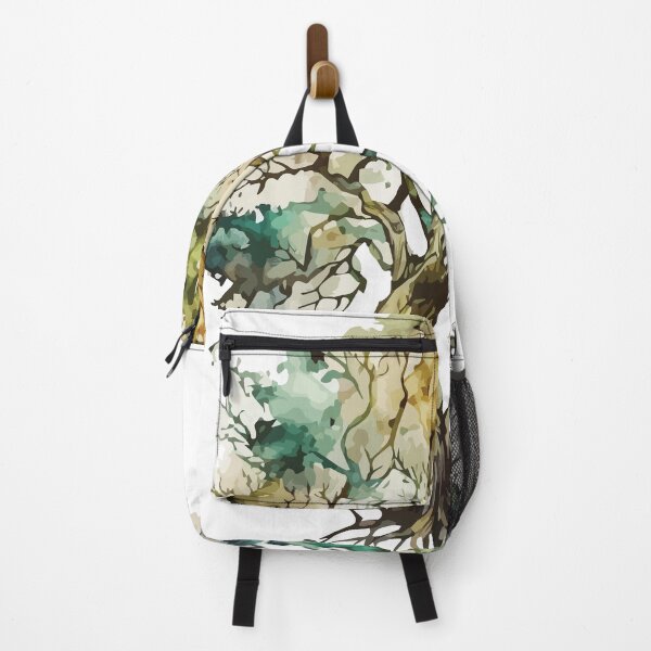 Item preview, A Beautiful Tree of Life Design in Earth Tones - Watercolor Leaves and Trees designed and sold by GVRDesign.