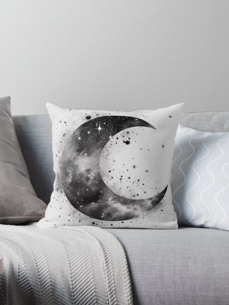 Aperçu de l'œuvre Lune étoilée créée et vendue par ReveriePrints.