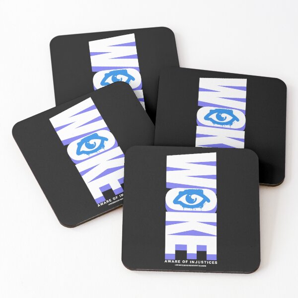 Item preview, PMD00877 Progressive Movement Designs Woke graffiti eye design shows you are woke and patriotic and support progressive goals for progressive Democrats Independents and Bernie Sanders supporters designed and sold by ProgressiveLeft.