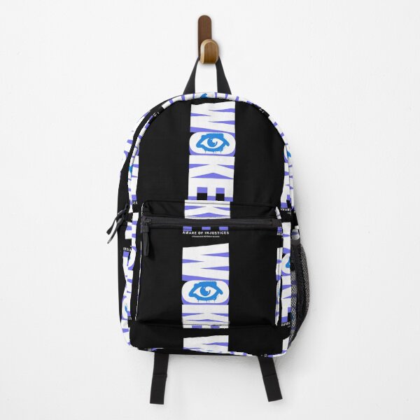 Item preview, PMD00877 Progressive Movement Designs Woke graffiti eye design shows you are woke and patriotic and support progressive goals for progressive Democrats Independents and Bernie Sanders supporters designed and sold by ProgressiveLeft.