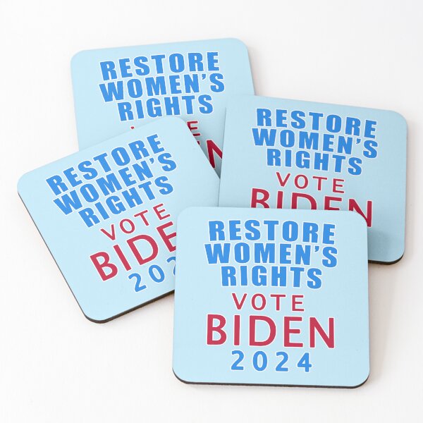 Item preview,  Biden 24 REELECT BIDEN to RESTORE WOMENS RIGHTS designed and sold by LoveAndDefiance.