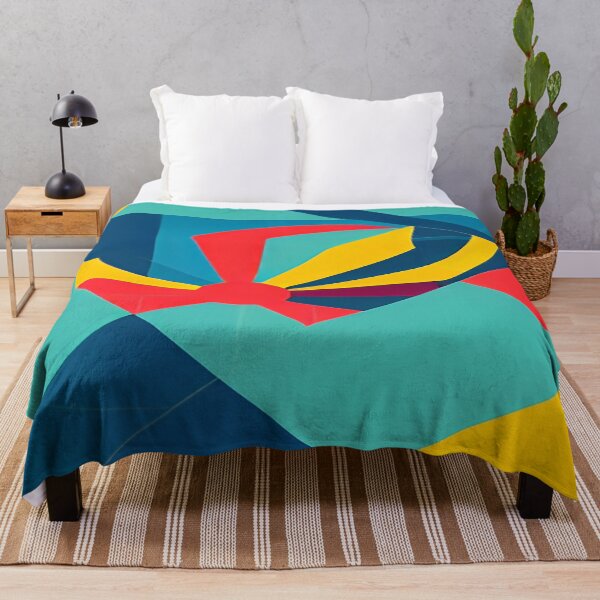 Item preview, Underwater Abstract Geometric Illustration designed and sold by deniselynnimage.