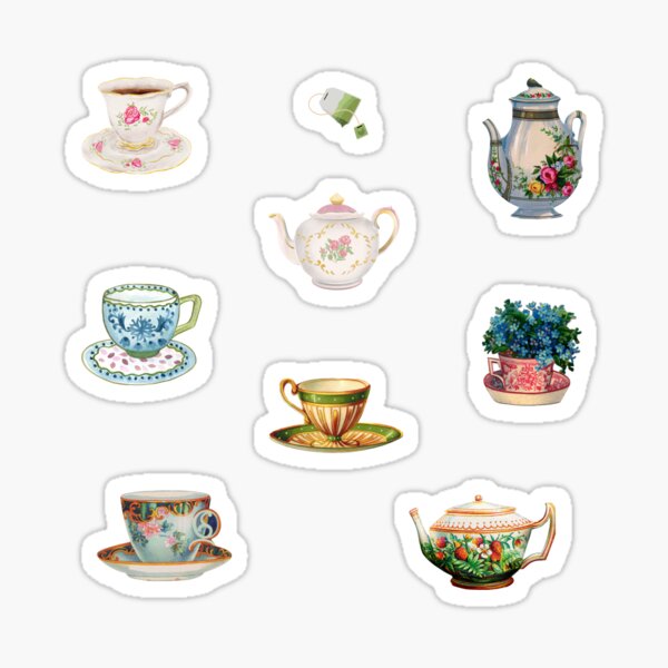 Item preview, Vintage Teacups and Teapots collection  designed and sold by silviaol.
