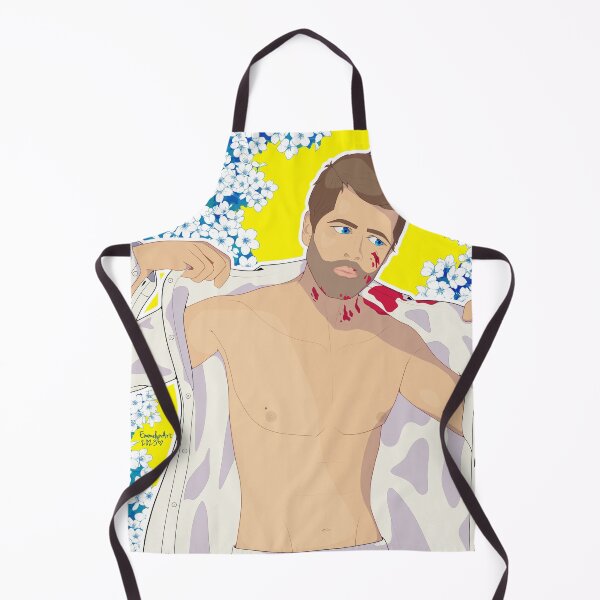Item preview, Castiel Laundry Scene designed and sold by EmmelynArt.