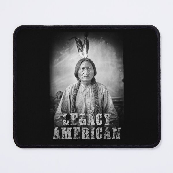 Item preview, Legacy American with Sitting Bull vintage poster designed and sold by Signs for Dark Times.