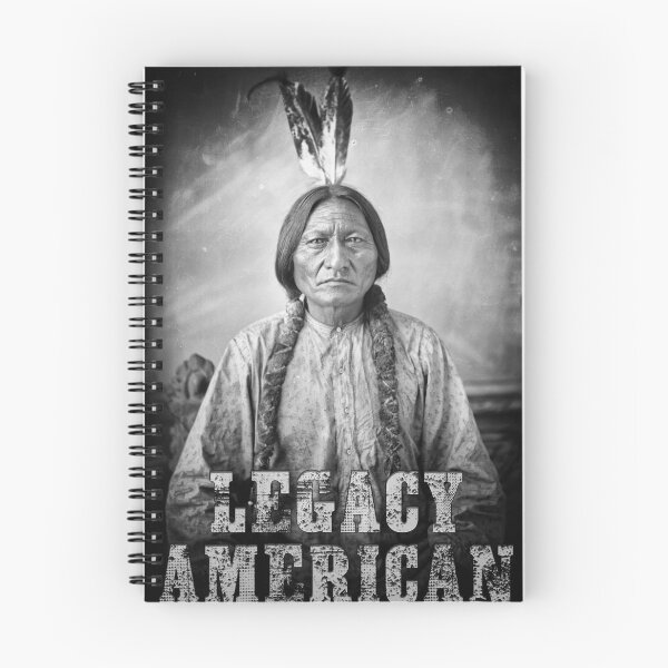 Item preview, Legacy American with Sitting Bull vintage poster designed and sold by Signs for Dark Times.