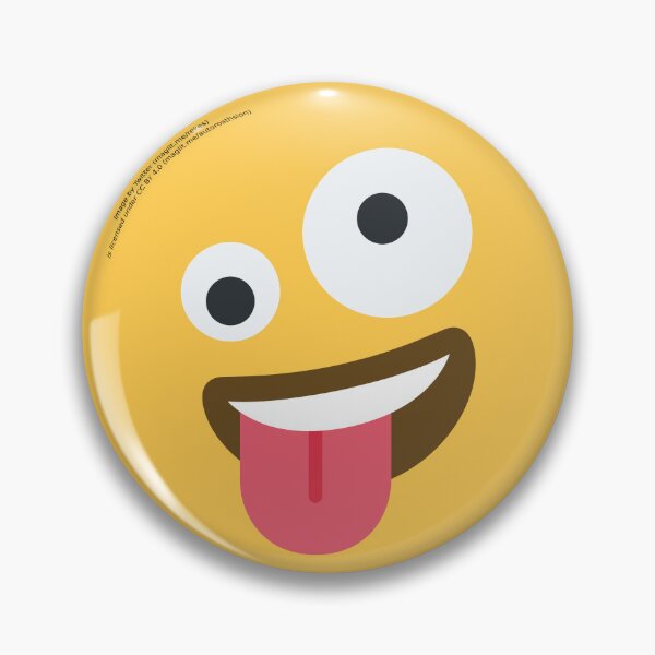 Item preview, Zany Face Emoji designed and sold by VeryRandomShop.