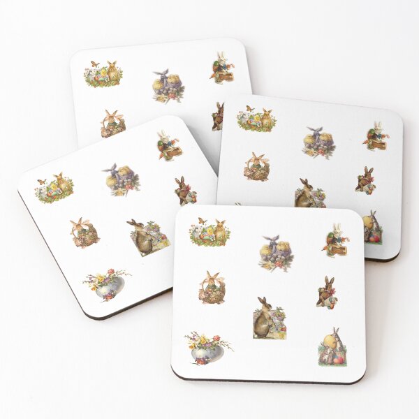 Item preview, Vintage Easter Bunnies, Eggs and Chicks  designed and sold by silviaol.