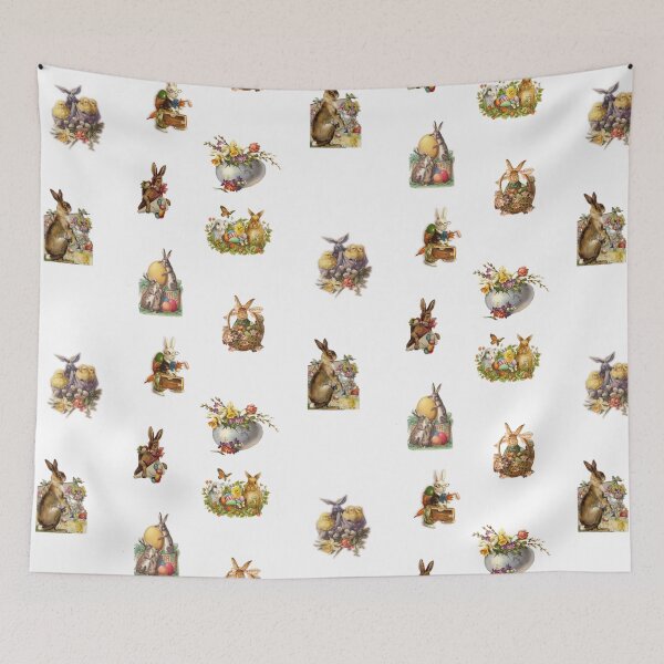 Item preview, Vintage Easter Bunnies, Eggs and Chicks  designed and sold by silviaol.